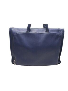 Loewe Anagram Leather Business Briefcase